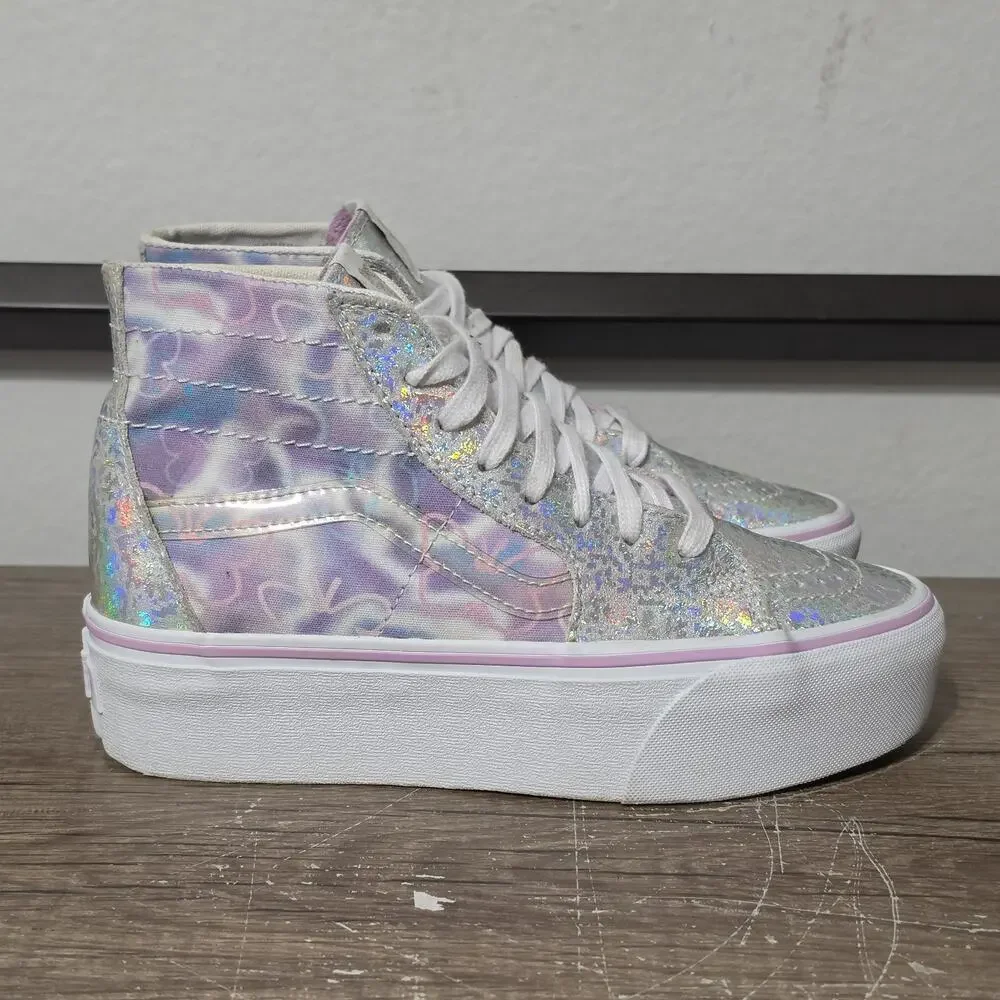 Vans Sk8-Hi Tapered Butterfly Dreams Stackform Platform Shoes Size 6.5